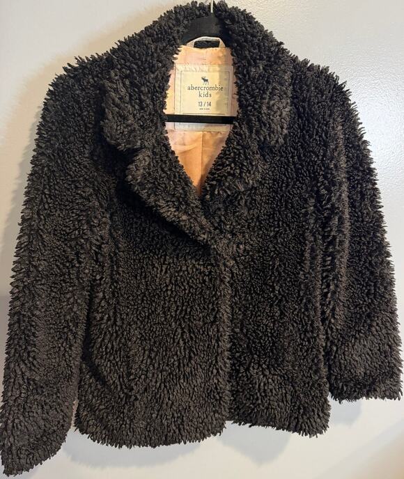 Abercrombie & Fitch Other - Abercrombie & Fitch Kids Teddy/Sherpa Jacket